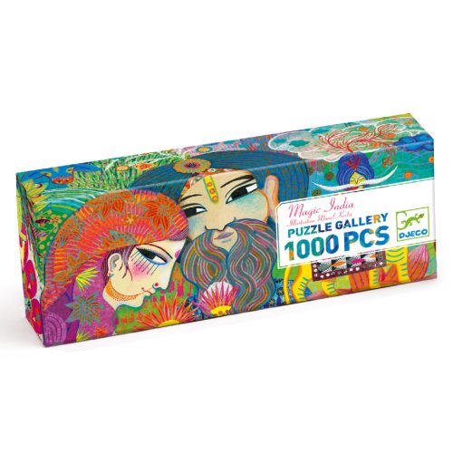 Djeco Művész puzzle - Varázslatos India, 1000 db-os - Magic India