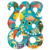 Djeco Művészeti puzzle - Polip, 350 db-os - Octopus