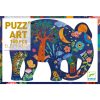 Djeco Művészeti puzzle - Elefánt, 150 db-os - Elephant