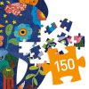 Djeco Művészeti puzzle - Elefánt, 150 db-os - Elephant