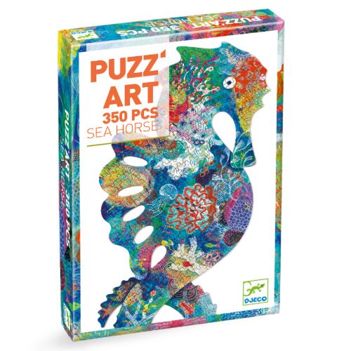 Djeco Művészeti puzzle - Tengericsikó, 350 db-os - See Horse