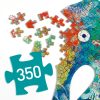 Djeco Művészeti puzzle - Tengericsikó, 350 db-os - See Horse