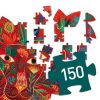 Djeco Művészeti puzzle - Oroszlán, 150 db-os - Lion