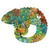 Djeco Művészeti puzzle - Kameleon, 150 db-os - Chameleon