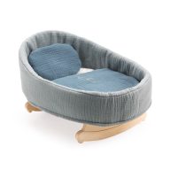   Djeco Bölcső - Ringató kék álom - Rocking cradle Blue Dream