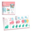 Djeco Csináld magad! - Papírékszer hímzett vírágokból - Flora