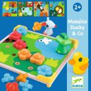 Djeco Képkirakó - Kacsa művek - Mosaico Ducky and Co