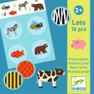 Djeco Társasjáték - Tollas és szőrös - Loto Feathers and Fur