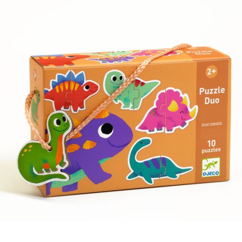 Djeco Párosító puzzle - Dinócskák - Duo Dinos