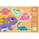 Djeco Párosító puzzle - Dinócskák - Duo Dinos