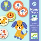 Djeco Memória játék - Kedvencek - Memo Stuffed animals