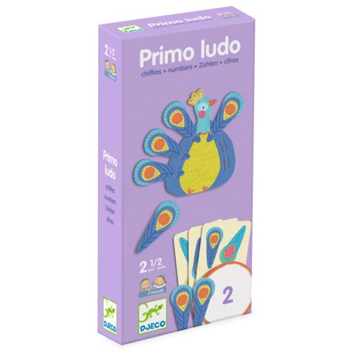 Djeco Primo Ludo - Négyig - 1,2,3,4