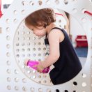 Petit Boum szenzoros játék - Float bottle - Blue