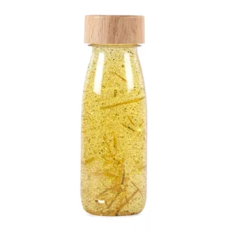 Petit Boum szenzoros játék - Float bottle - Gold