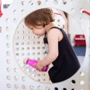 Petit Boum szenzoros játék - Float bottle - Gold