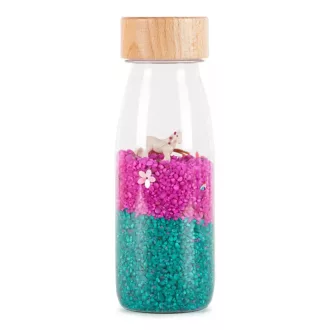 Petit Boum szenzoros játék - Sound bottle - Unikornis