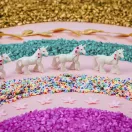 Petit Boum szenzoros játék - Sound bottle - Unikornis