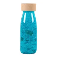 Petit Boum szenzoros játék - Float bottle - Turquoise