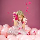Petit Boum szenzoros játék - Lebegő fluoreszkáló pink