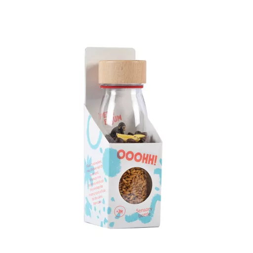 Petit Boum szenzoros játék - Sound bottle - Majom