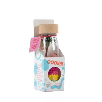 Petit Boum szenzoros játék - Spy bottle - Flamingó