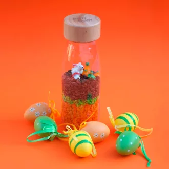 Petit Boum szenzoros játék - Sound bottle - Nyuszi