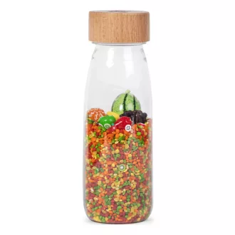 Petit Boum szenzoros játék - Learn bottle - Gyümölcsök