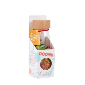 Petit Boum szenzoros játék - Learn bottle - Gyümölcsök
