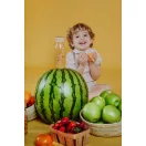 Petit Boum szenzoros játék - Learn bottle - Gyümölcsök