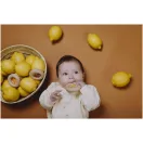 Petit Boum szenzoros játék - Sensory Donut - Citrom