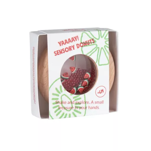 Petit Boum szenzoros játék - Sensory Donut - Görögdinnye