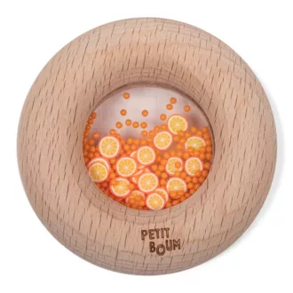 Petit Boum szenzoros játék - Sensory Donut - Narancs