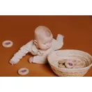 Petit Boum szenzoros játék - Sensory Donut - Eggplants