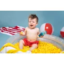 Petit Boum szenzoros játék - Move bottle - Kacsa