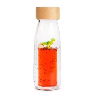Petit Boum szenzoros játék - Move bottle - T-Rex