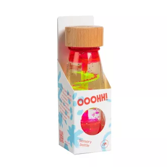 Petit Boum szenzoros játék - Move bottle - Pink örvény
