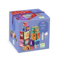   Djeco Toronyépítő kocka - Természet és állatok - 10 nature and animal blocks