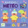 Djeco Társasjáték - Öltözz Teó!  - Rapido Meteo