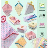 Djeco Origami - Doboz hajtogatás - Kirigami Small boxes