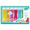 Djeco Marok filc készlet 6 színben - Pontozó színezés - 6 foam markers