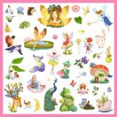 Djeco Matricák - Fantáziavilág - Fantasy