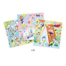 Djeco Meglepetés színezők - Nina kuckói - Nina’s play tents