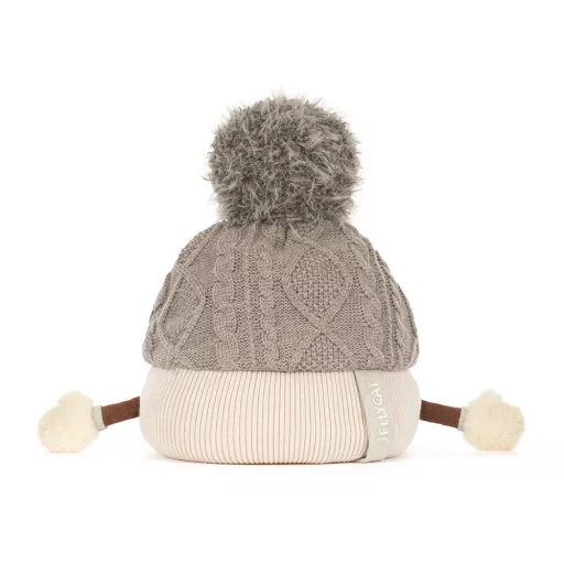 Jellycat plüss - Mosolygós bojtos sapka - Amuseables Pomilly