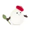 Jellycat plüss - Mosolygós mozzarella - Amuseables Mozzarella
