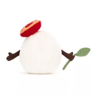 Jellycat plüss - Mosolygós mozzarella - Amuseables Mozzarella