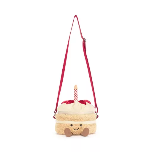 Jellycat plüss - Mosolygós Születésnapi torta táska