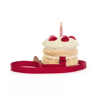 Jellycat plüss - Mosolygós Születésnapi torta táska