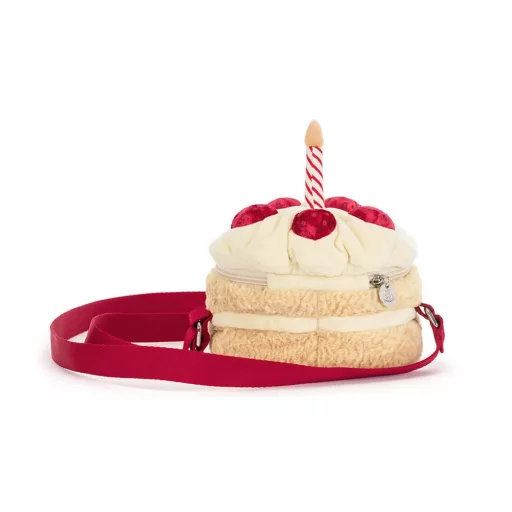 Jellycat plüss - Mosolygós Születésnapi torta táska