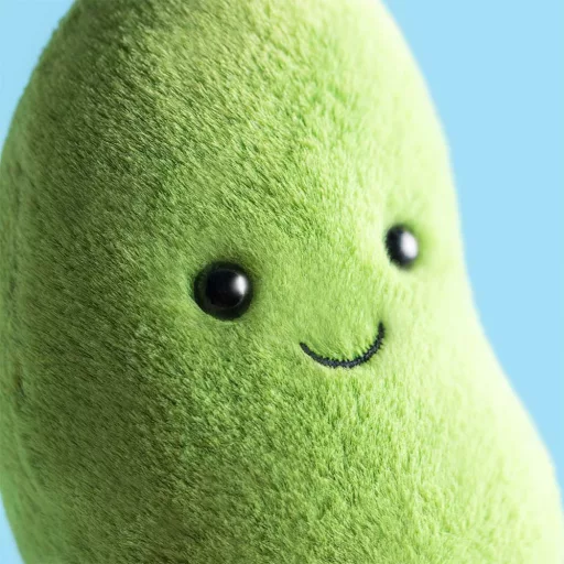 Jellycat plüss - Mosolygós szójabab