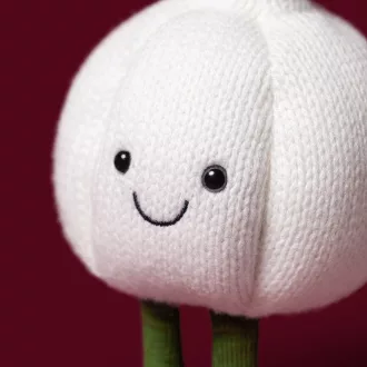 Jellycat plüss - Mosolygós fokhagyma - Amuseables Garlic